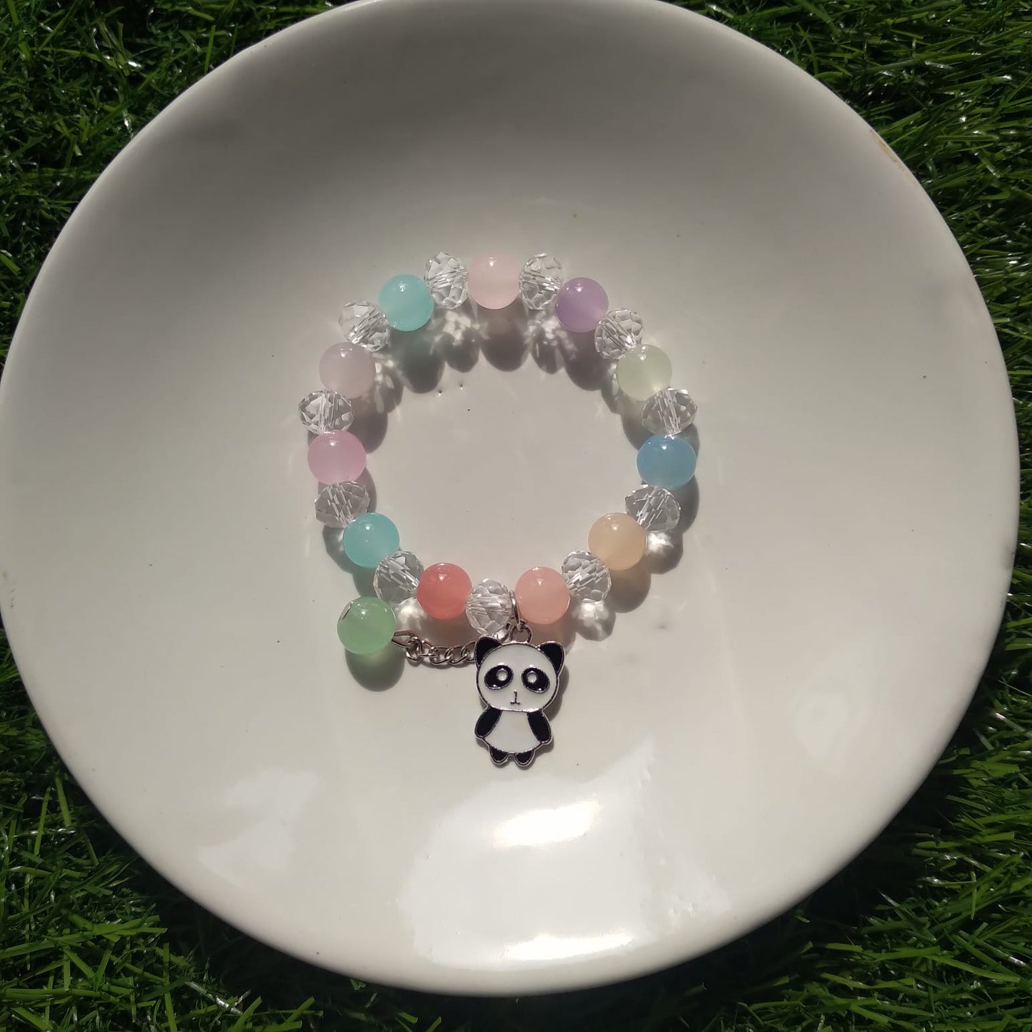 πΌ Pastel Panda Charm Bracelet πΈ