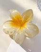 Yellow-white flower hair clip 🌼✨🌞(small)