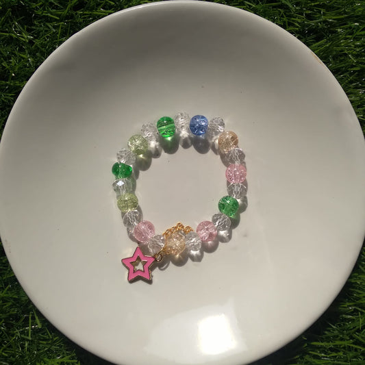 🌟 Sparkle Star Beaded Bracelet 🌟