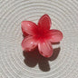 ❤️ Scarlet Petal Flower Claw Clip – (Large Size)